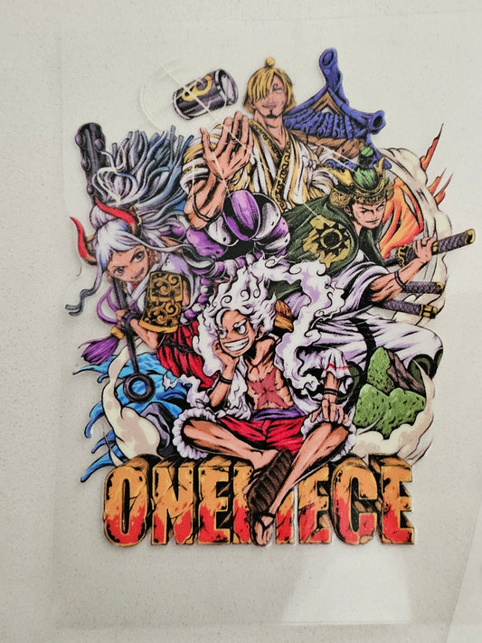 One Piece - UV DTF Decal
