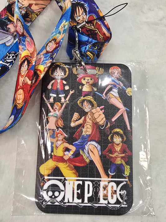 ID holder lanyard -OnePiece
