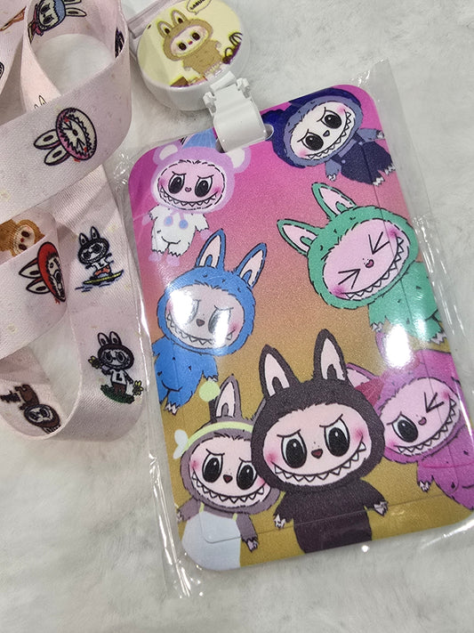 ID holder lanyard -LaBuBu 001