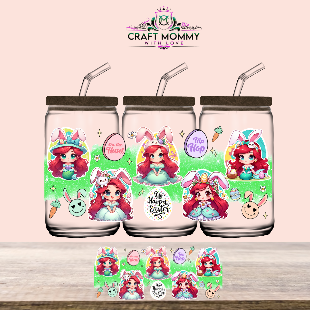 Easter Collection UV DTF Wrap 16oz - Ariel