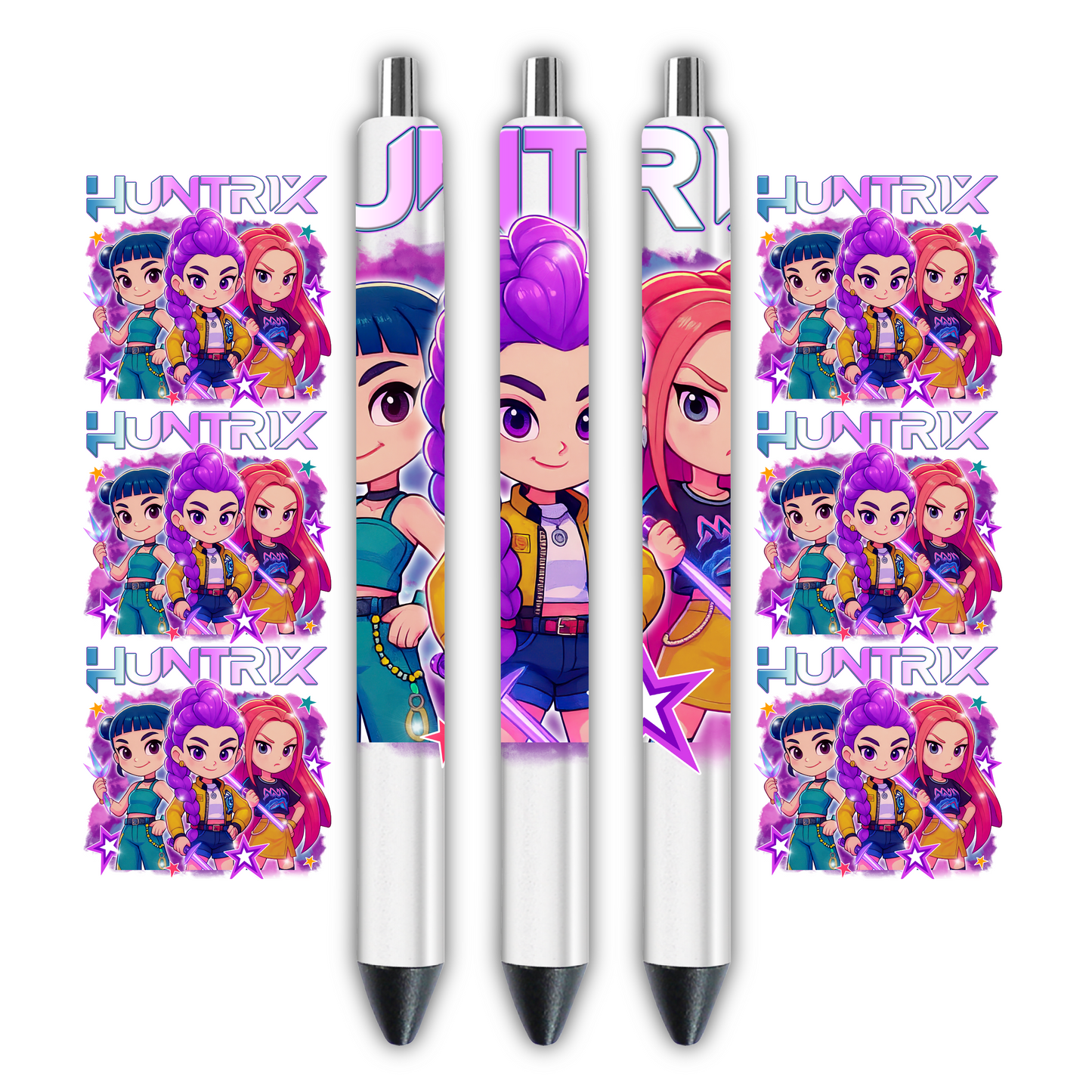 Huntrix 003- Pen wrap 1.3 x 4.3 inches