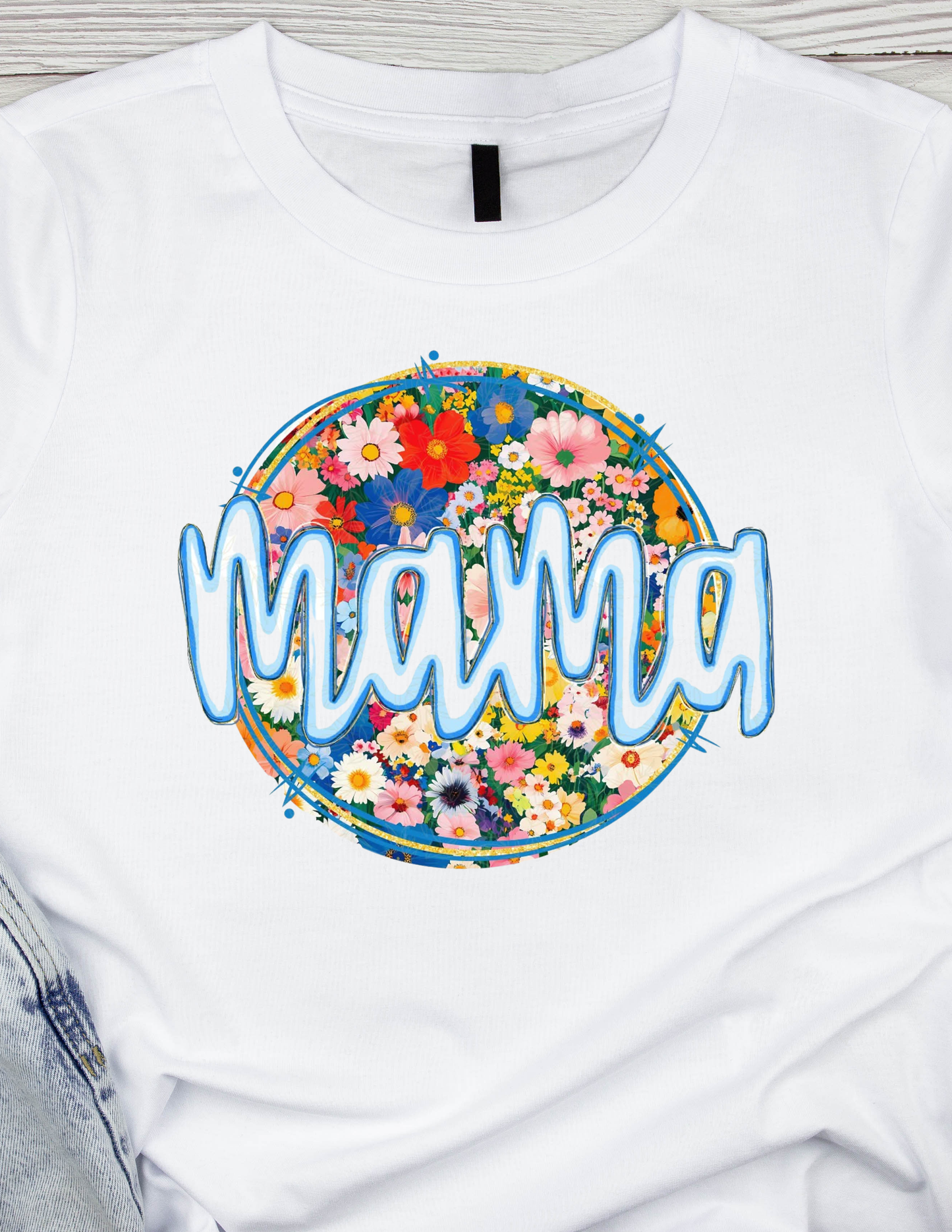 Mama Floral- DTF TRANSFER Prints 10 x 6 inches