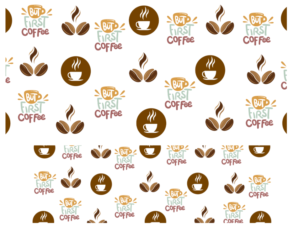 Tumbler Keychain Wrap - but first coffee
