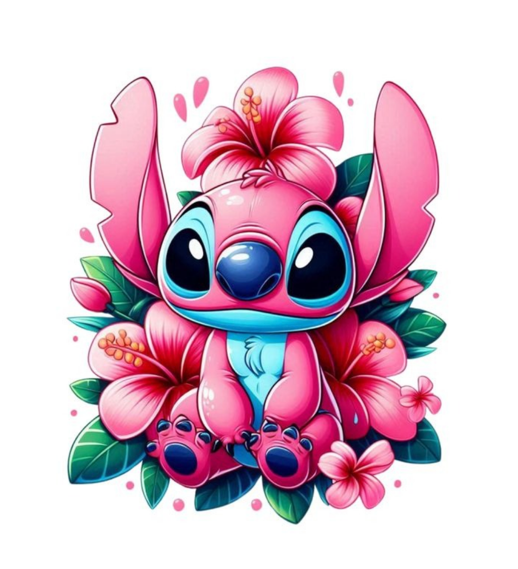 Pink Alien - DTF TRANSFER Prints