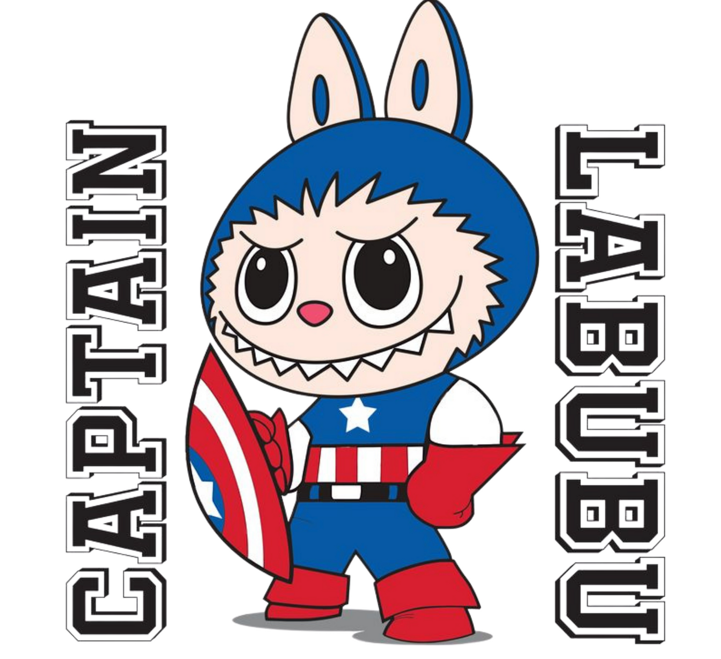 Captain Labubu- DTF TRANSFER Prints