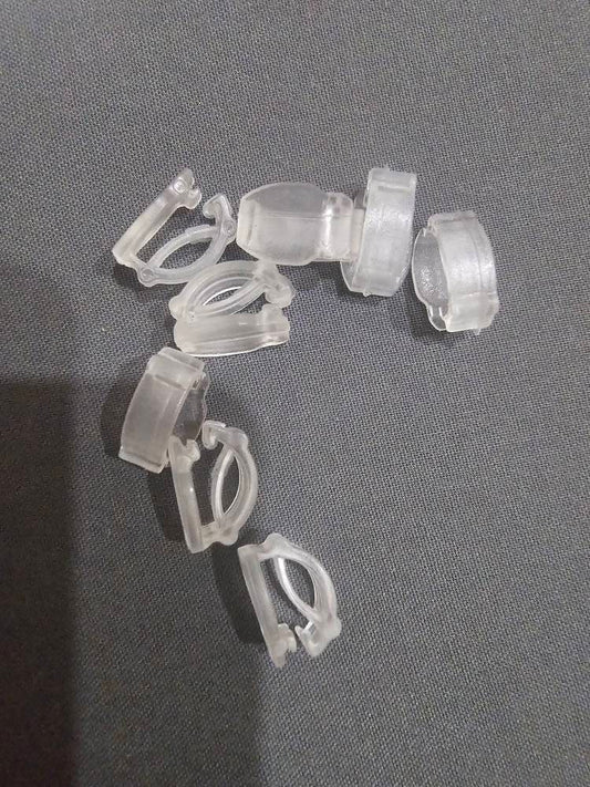 Shoe lace or pony tail attachment 50pcs