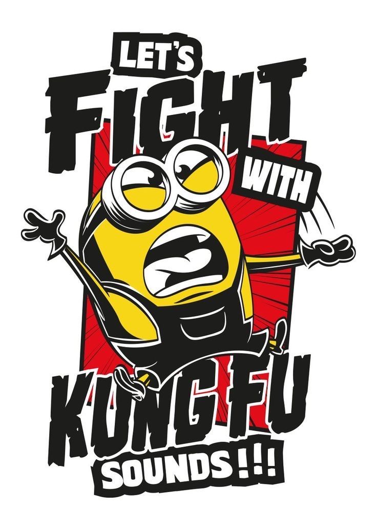 Let's Fight with the KungFu Sounds - DTF TRANSFER Prints