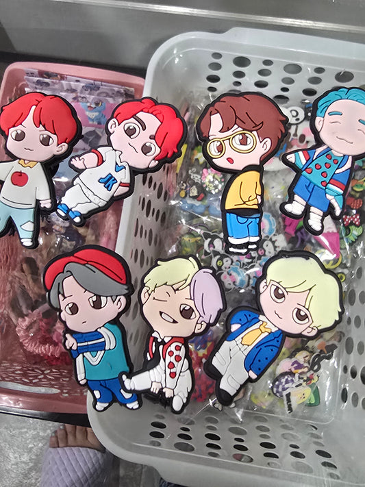 BTS Croc Charms - $7/10pcs
