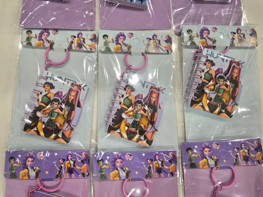 Kpop Notebook Keychain