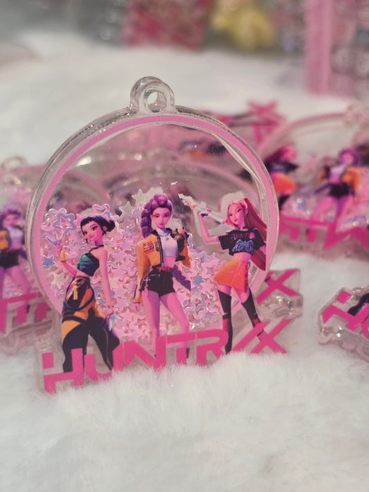 KPDH- Huntrix pink Acrylic Shaker