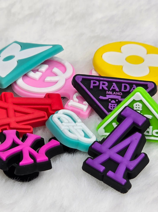 Croc Charms bundle-Designer- $7/10pcs
