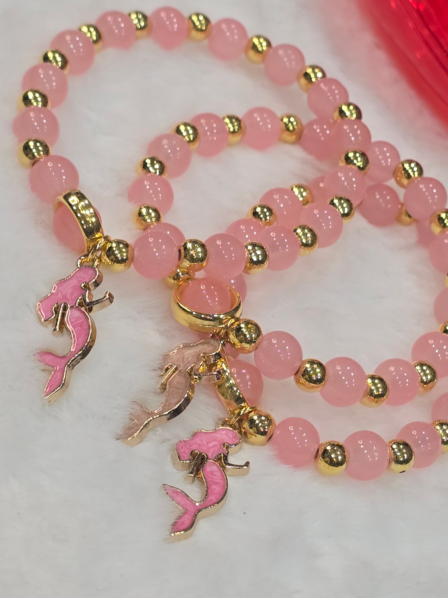 Glass beads mermaid