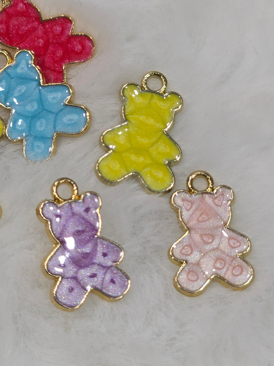 Bears Metal pendant charms