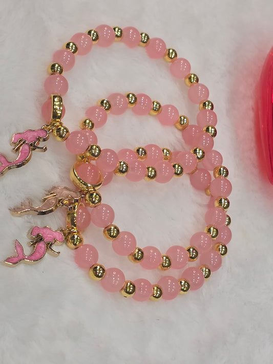 Glass beads mermaid