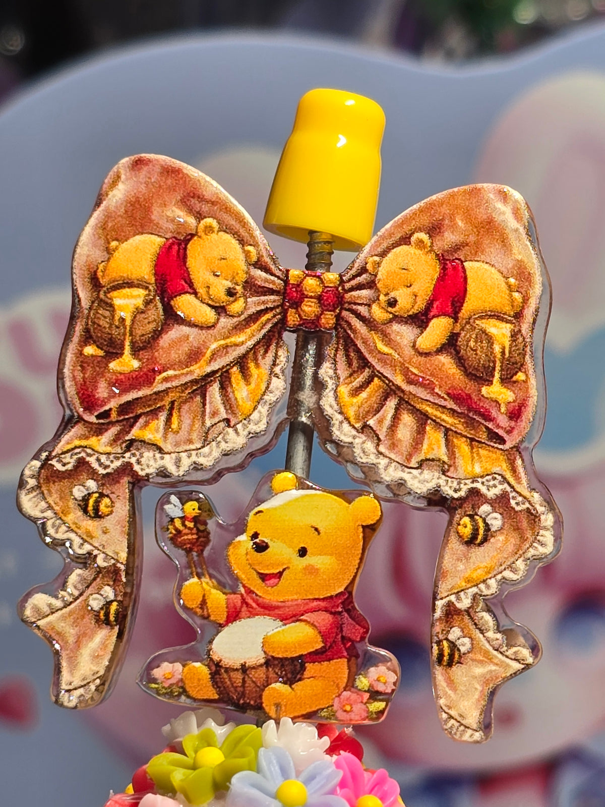 Acrylic bow set Focal -winnie