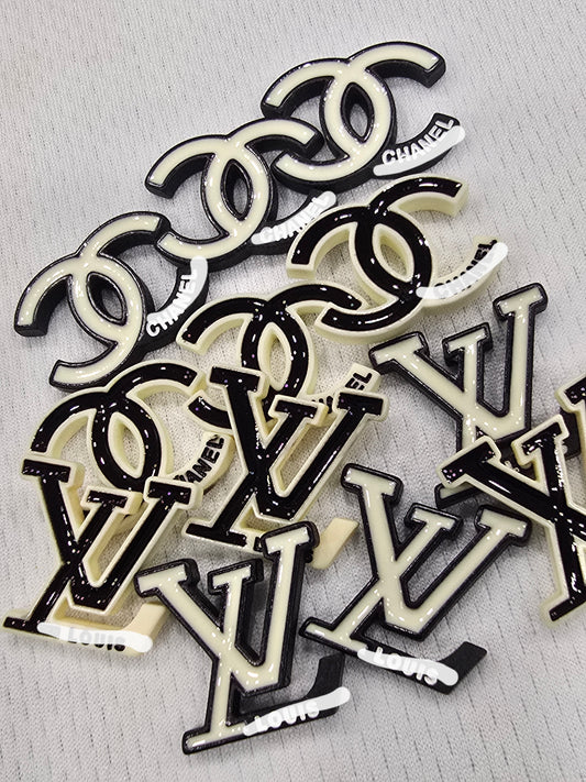 CC & LV Flat back charms