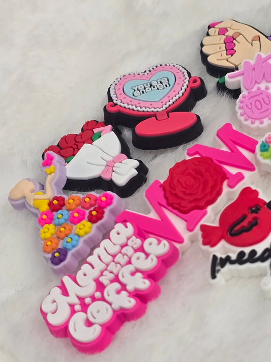 Croc Charms bundle-Mom mix- $7/10pcs