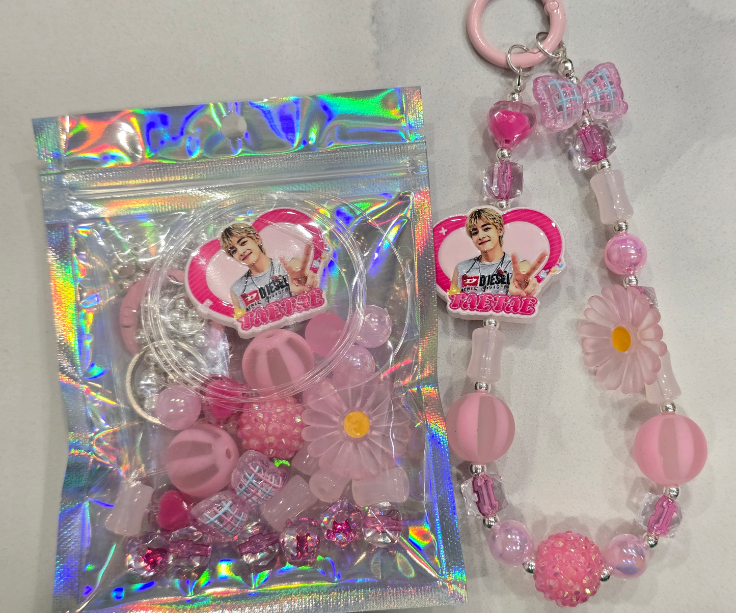 DIY Phone & Bag Keychain Kit – BTS V