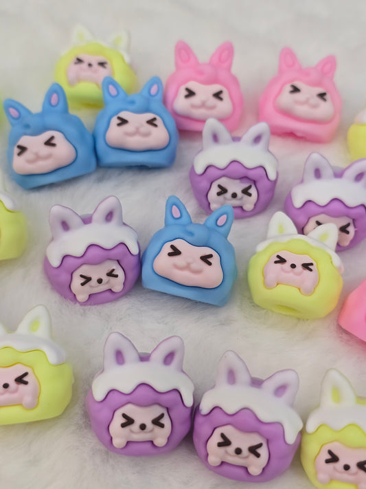 Silicon pen/pencil topper 10pcs set