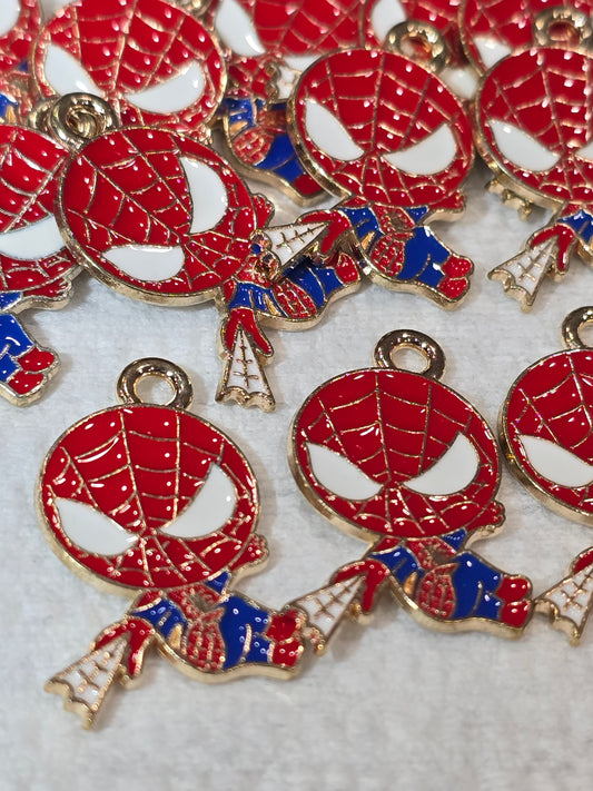 Spider Man Style 002- Metal Charm Pendant