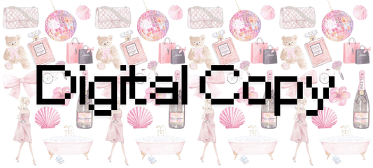 Bathtub girl- Digital Transparent PNG File