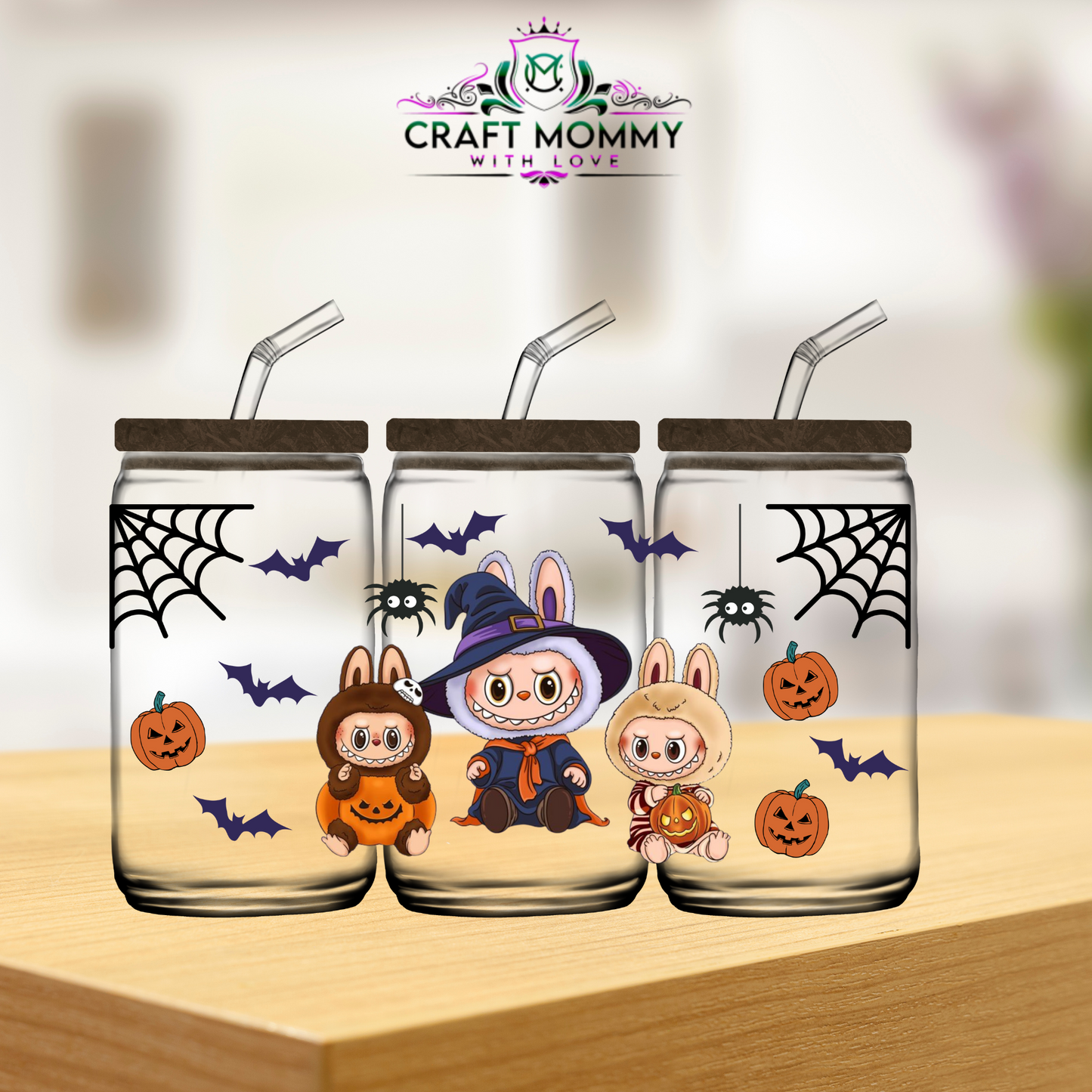 LaBubu Halloween  - UV DTF wrap