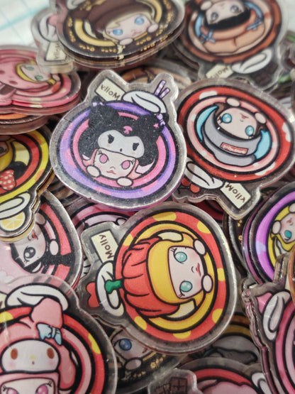 SP Sanrio - 2cm Acrylic mix