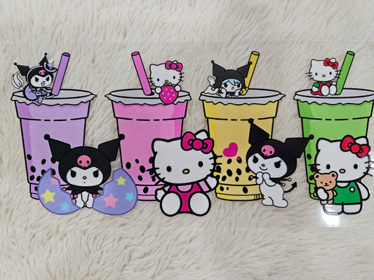 Kuko and HK bobba frappe - UV DTF WRAP