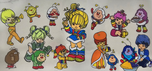 Rainbow brite 80's  - UV DTF Wrap 16 oz
