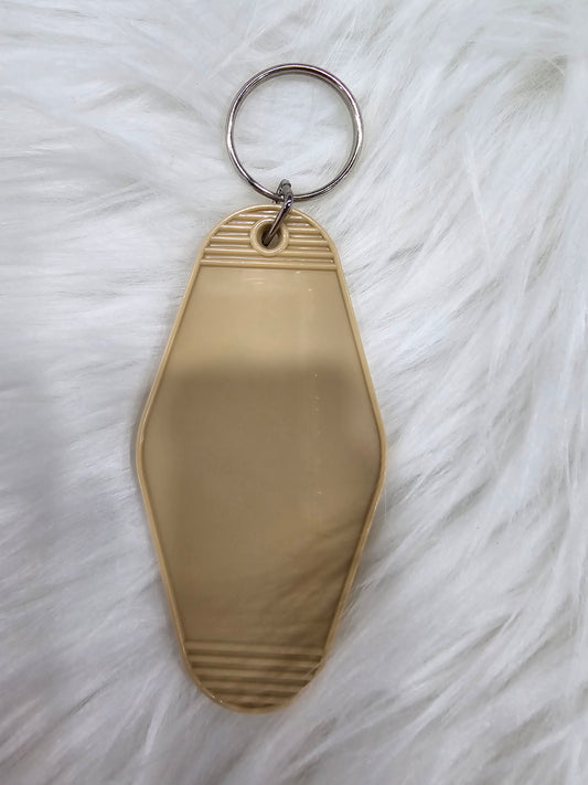 Motel Keychain Blank