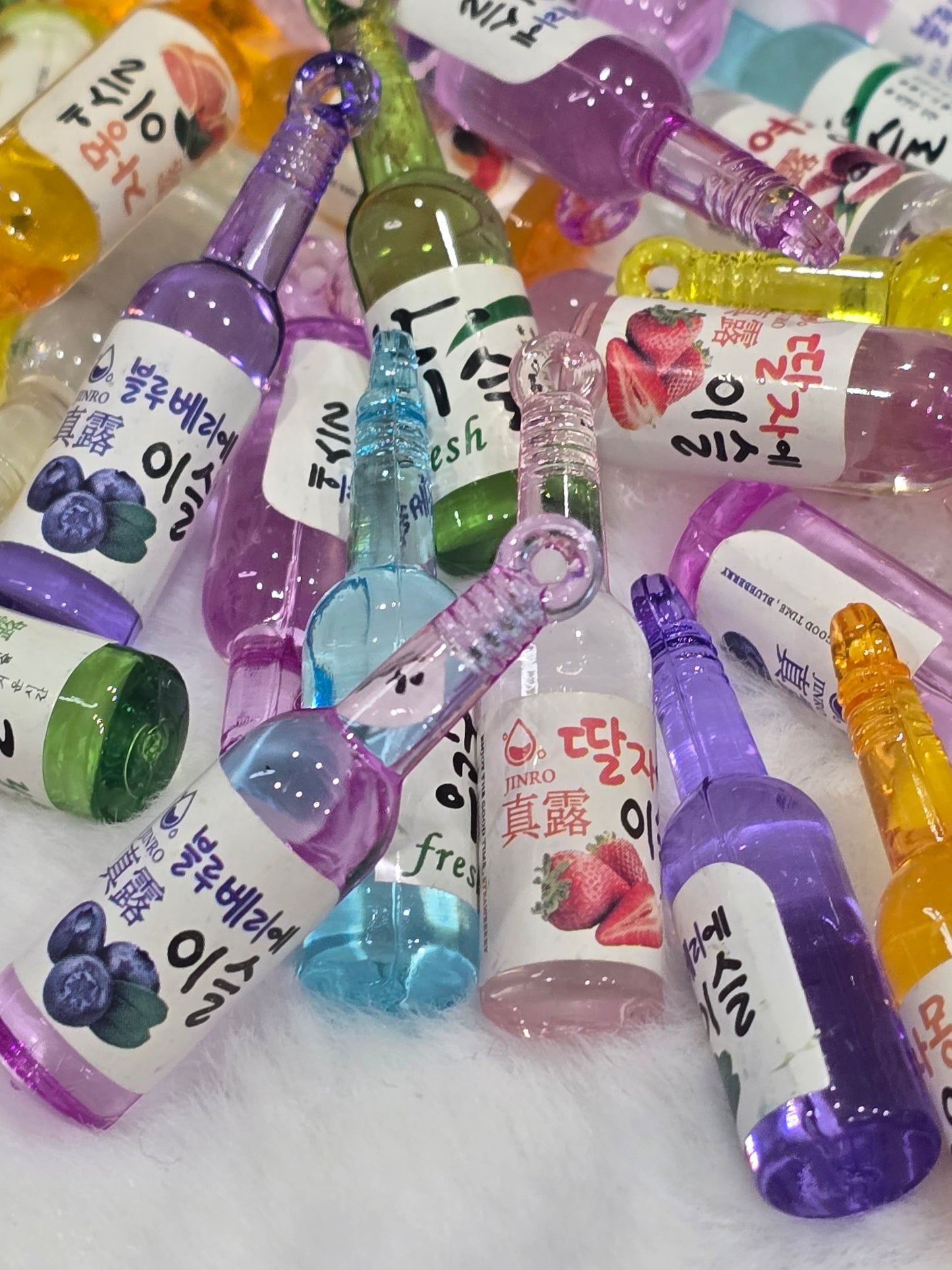 Drinks Bottle pendant charms