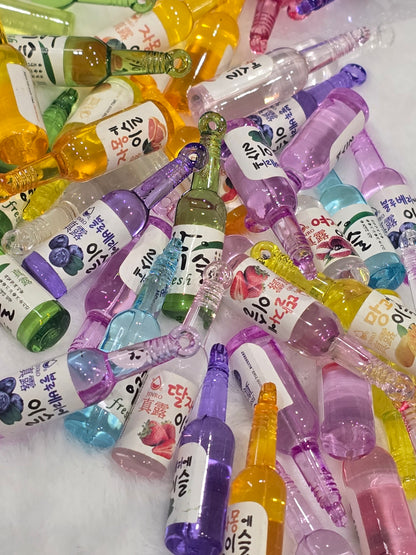 Drinks Bottle pendant charms