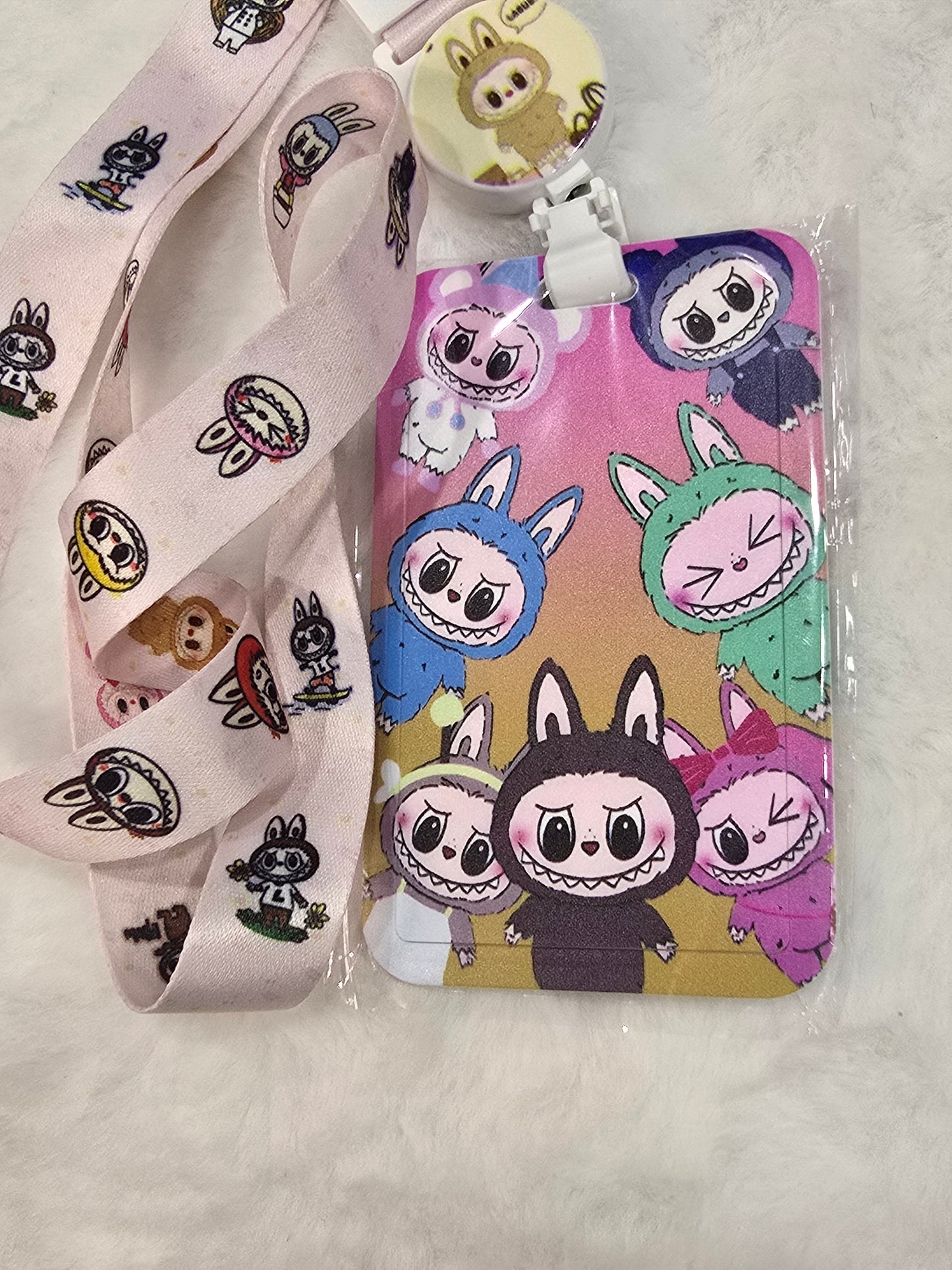ID holder lanyard -LaBuBu 001