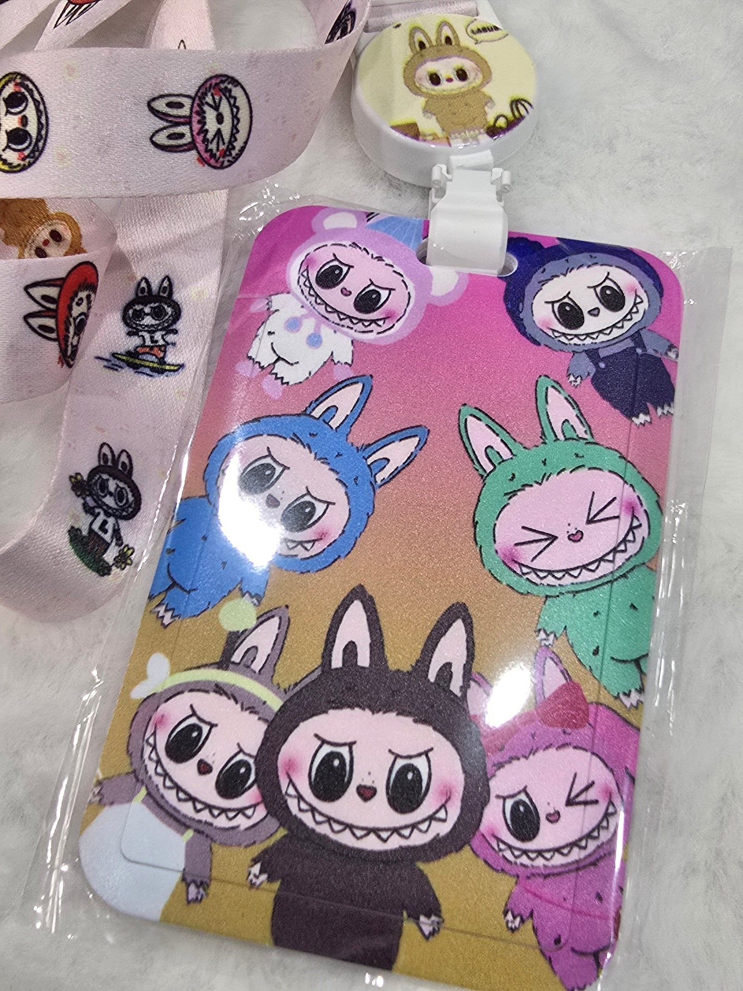 ID holder lanyard -LaBuBu 001
