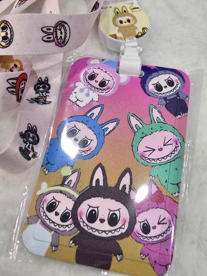 ID holder lanyard -LaBuBu 001
