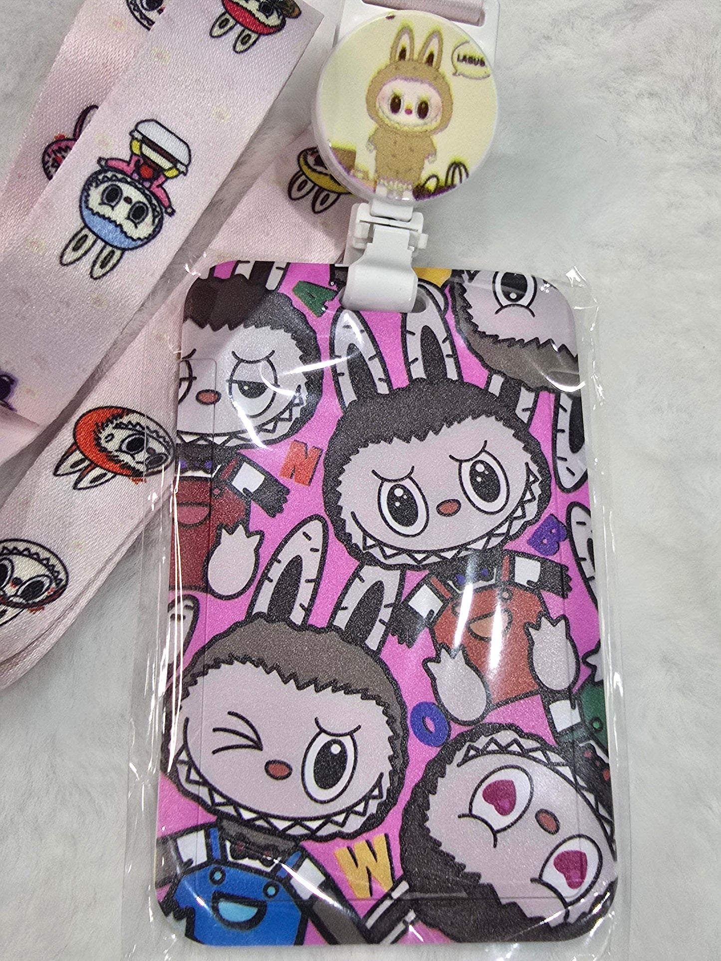 ID holder lanyard- LaBuBu 004