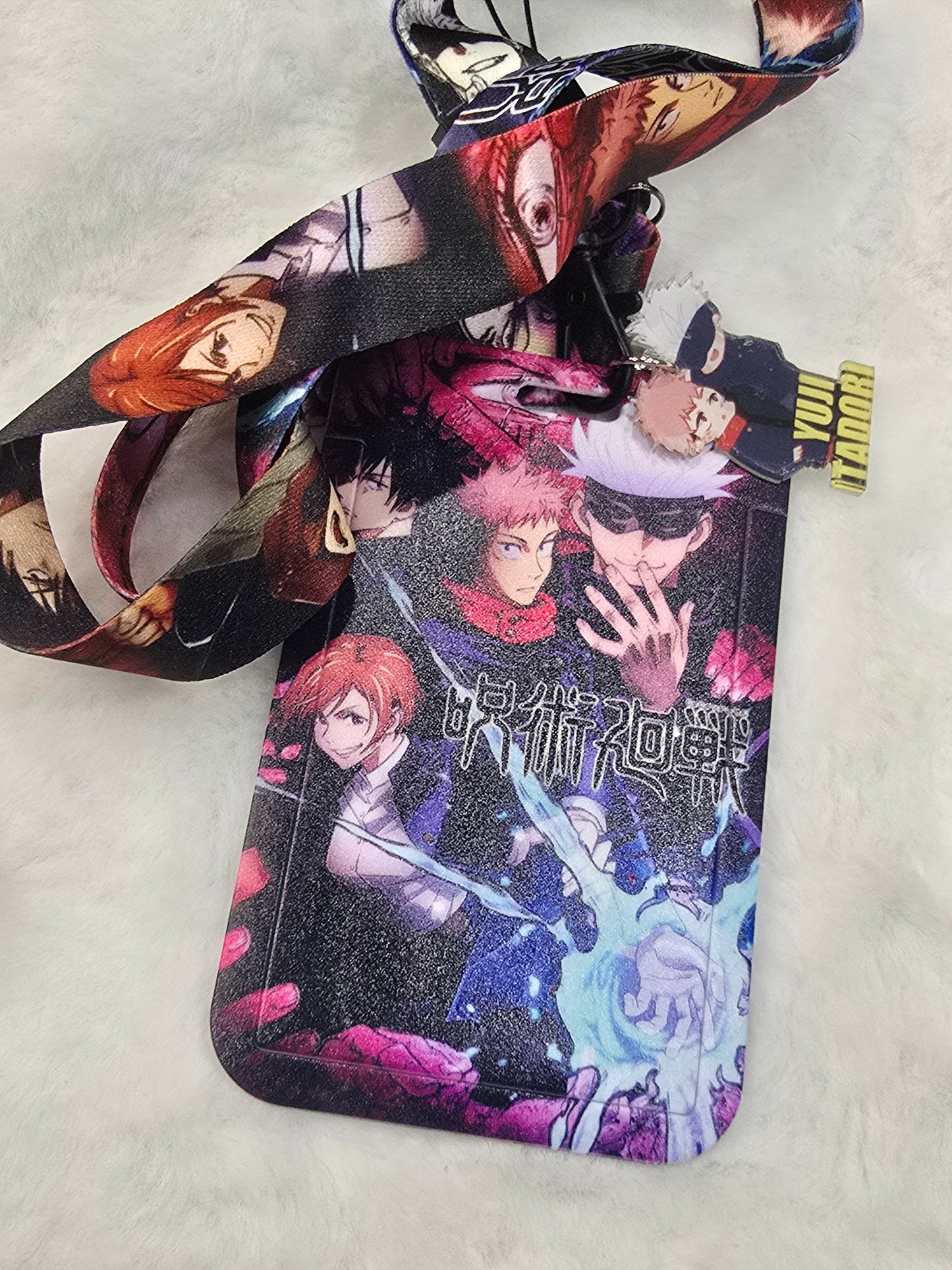ID holder lanyard- jujutsu