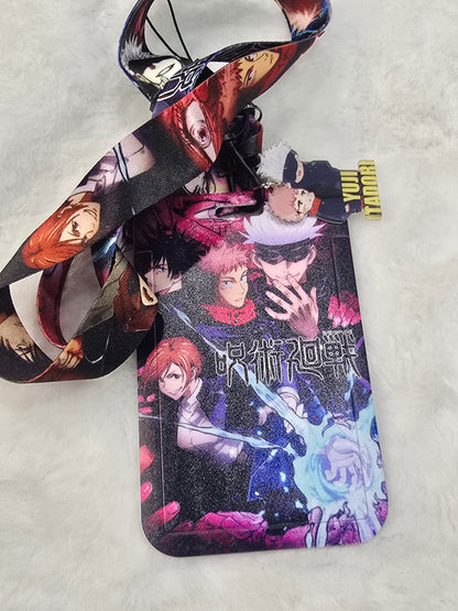ID holder lanyard- jujutsu