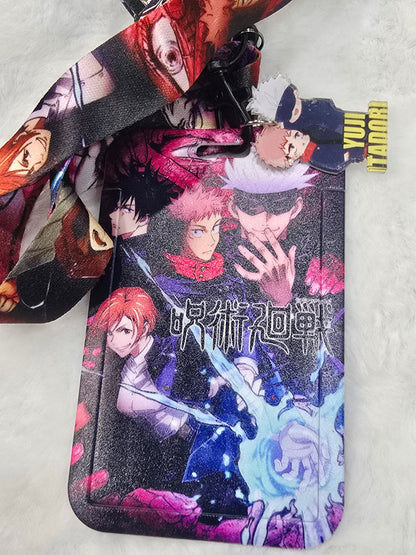 ID holder lanyard- jujutsu