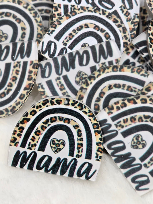 Boho Mama Acrylics 5mm with hole