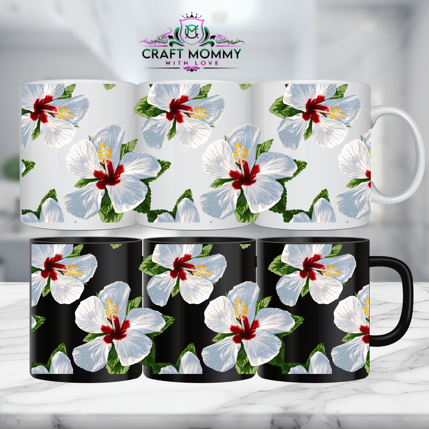 Floral 28- 11oz mug UV DTF Mug wrap