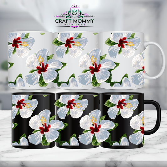 Floral 28- 11oz mug UV DTF Mug wrap