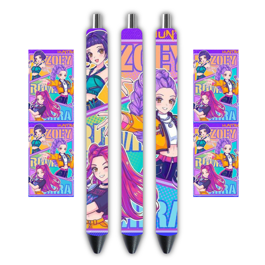 Kpon Dem0n Hunter- Huntrix Pen wrap