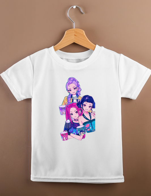 Huntrix with cup noodles    -  DTF TRANSFER Prints 6 x 7 inches