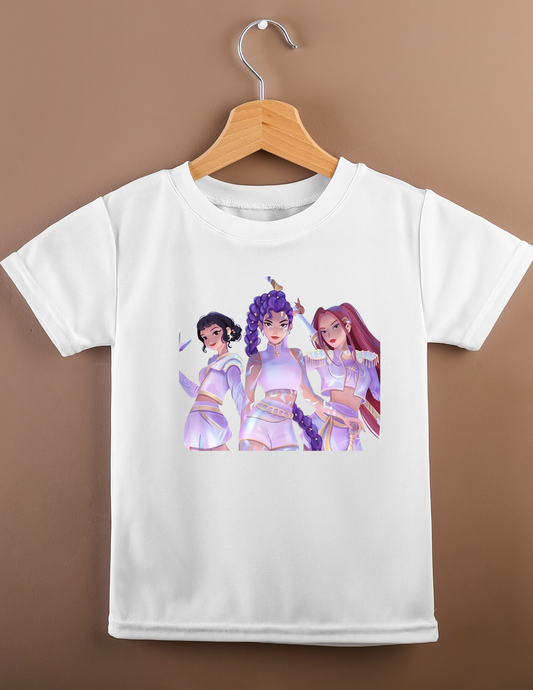 Huntrix white outfit   -  DTF TRANSFER Prints 6 x 5 inches
