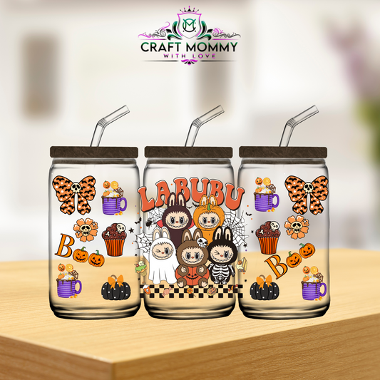 Labubu Halloween Style 011- UV DTF wrap