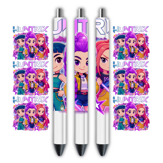 Huntrix 003- Pen wrap 1.3 x 4.3 inches