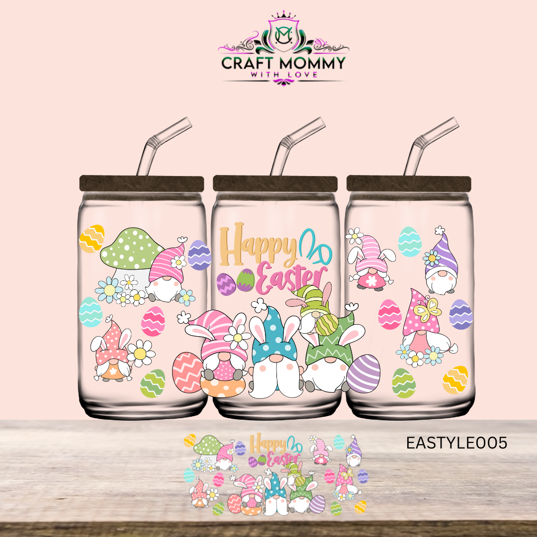 Easter Collection UV DTF Wrap 16oz