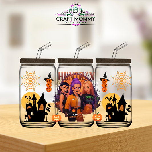 Huntix Halloween Style 002- UV DTF wrap