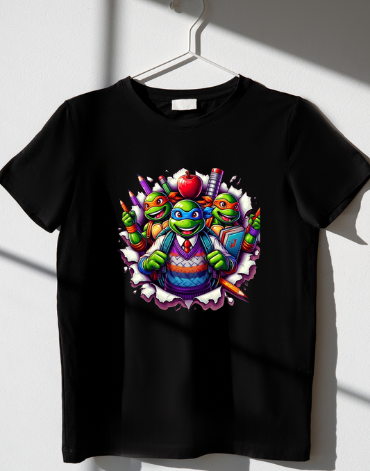 Turtle back to school -  DTF TRANSFER Prints